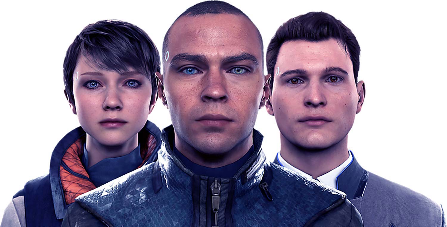 Промо-изображение главных героев Detroit: Become Human